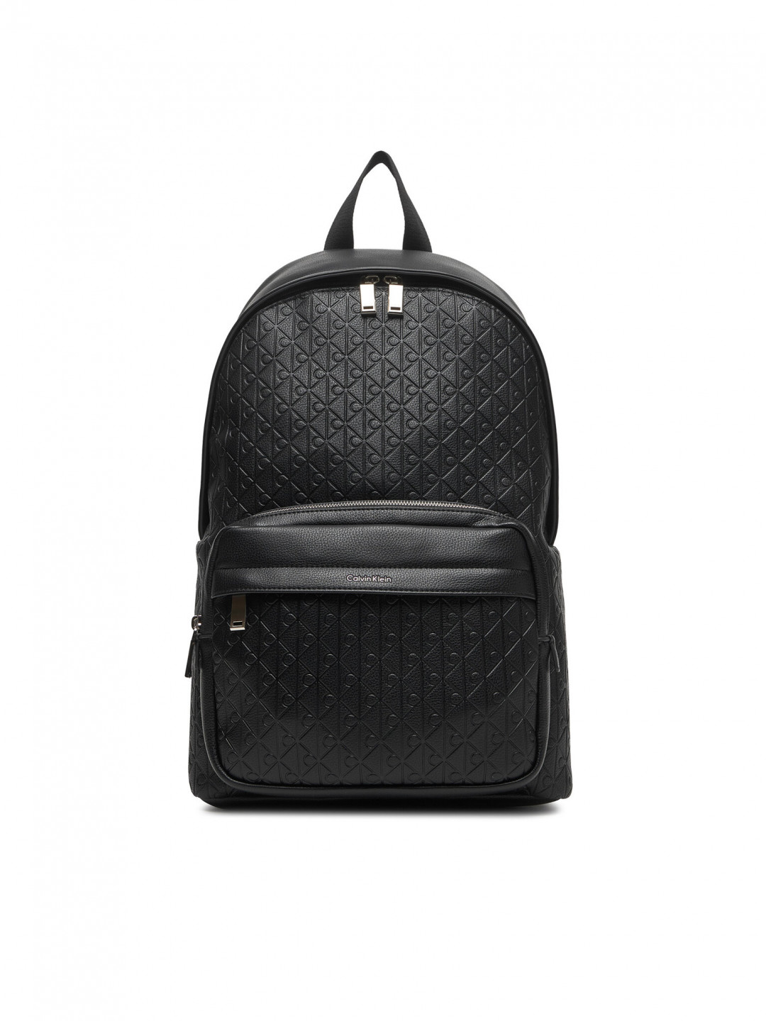 Calvin Klein Batoh Emblem Emboss Round Backpack LV04D3202G Černá